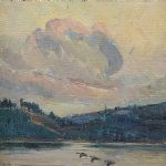 1208 8056 OIL PAINTING
